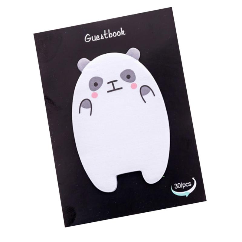 Cute Cartoon Useful Fashionable Paper Sticky Note For Birthday Wedding Exhibition(Black)  |  Writing Material Writing Material Writing Material