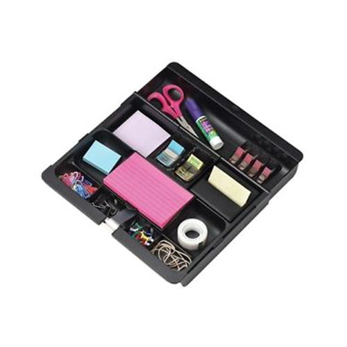 Desk Drawer Organizer Black  |  Desk Supplies Desk Supplies Desk Supplies