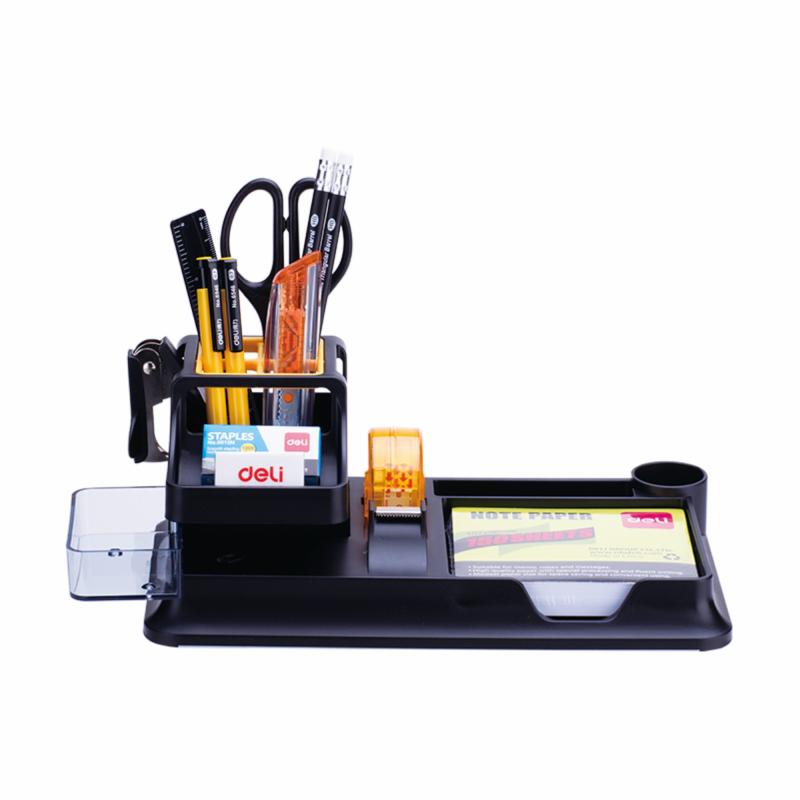 Desk Organizer 18 Pieces Of Accessories Black  |  Desk Supplies Desk Supplies Desk Supplies