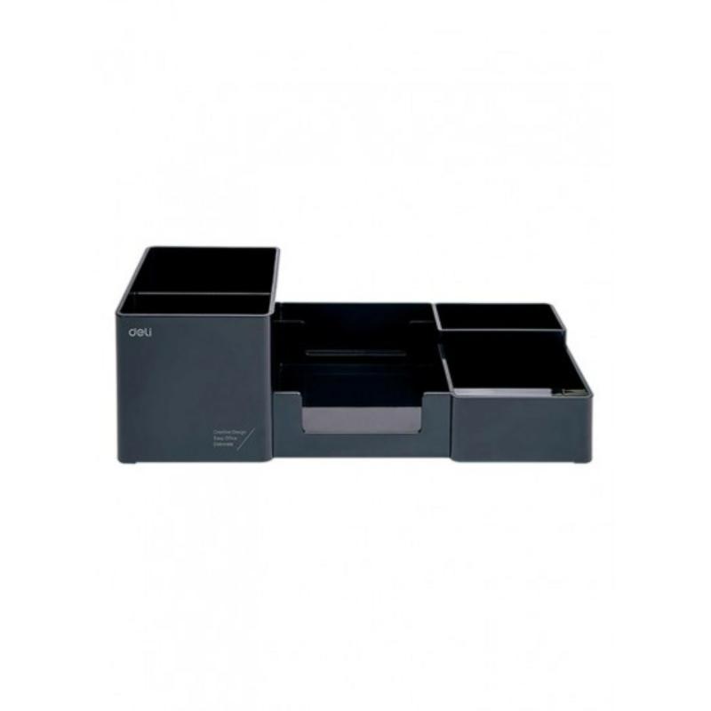 Desk Organizer Plastic Black  |  Desk Supplies Desk Supplies Desk Supplies