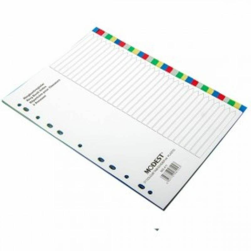 Divider 31 Color Pvc Ms411  |  Files & Folders Files & Folders Files & Folders