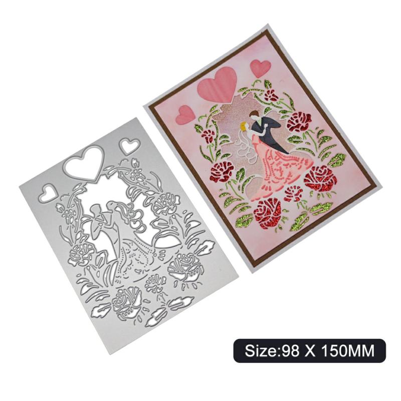 Diy Embossing Cutting Dies Tool Mould Dance Wedding Couples For Scrapbooking Photo Album  |  Art & Crafts Art & Crafts Art & Crafts