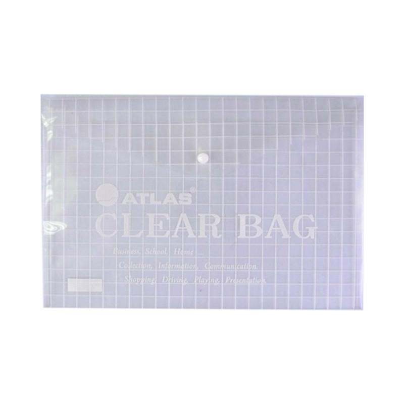 Document Bag F/S 12 Pack Plain Clear  |  Files & Folders Files & Folders Files & Folders