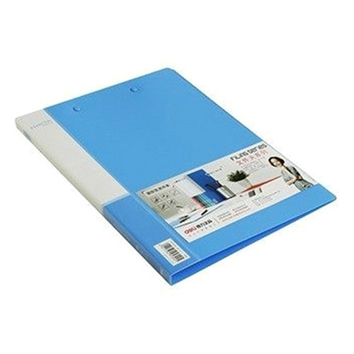 Double Spring Clips File Folder Blue A4 Size 5302  |  Files & Folders Files & Folders Files & Folders