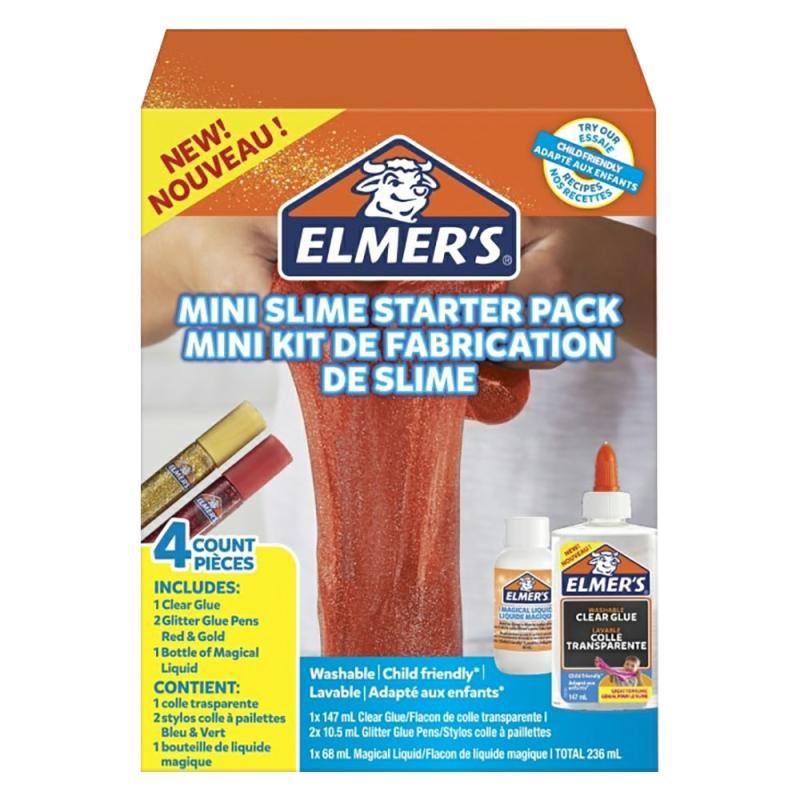 Elmer’s Mini Slime Adhesive Kit Red And Gold Em-2097607  |  Tapes & Adhesives Tapes & Adhesives Tapes & Adhesives