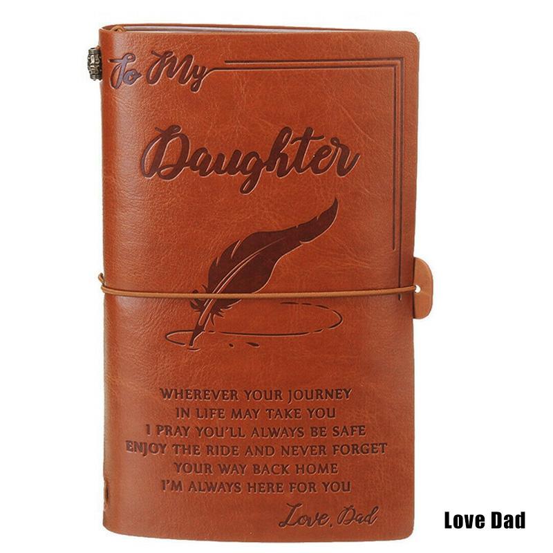 Engraved Leather Journal Notebook Travel Business Diary Book Gifts New  |  Writing Material Writing Material Writing Material