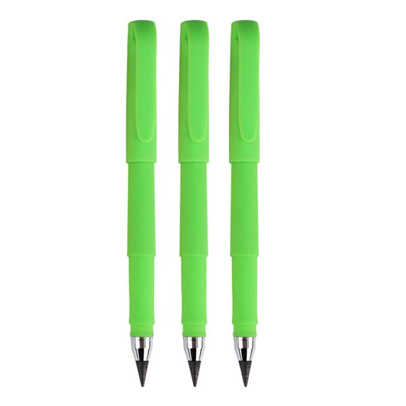 Ever Lasting Pencil Pencil Multipurpose No Ink Pencil Portable Erasable Unlimited Writing Pencil Green Fountain Pen,3Pcs  |  Writing Instruments Writing Instruments Dark Blue Fountain Pen