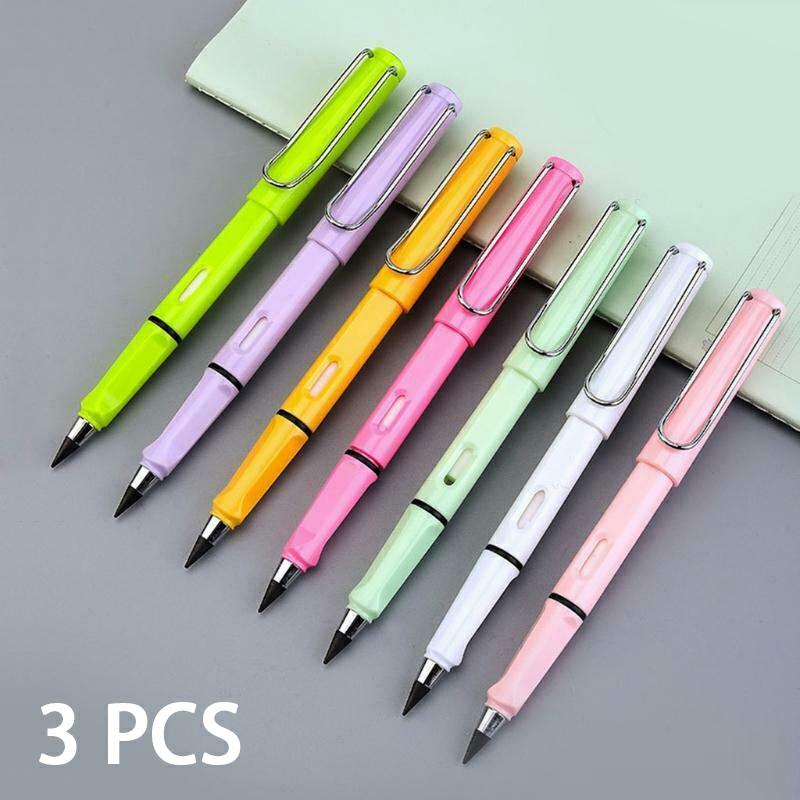 Everlasting Pencil For Students Kids Long Lasting Pencil With Ultra-Compressed Writing Nib Eraserable 3Pcs  |  Writing Instruments Writing Instruments 1PCS