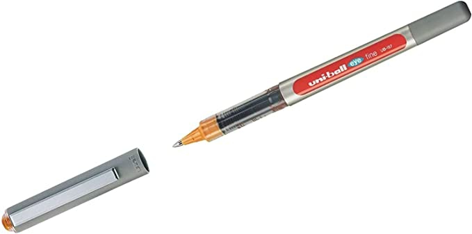 Eye Fine Roller Pen Orange Pack Of 12  |  Writing Instruments Writing Instruments Writing Instruments