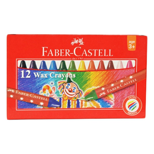 Faber Castell Wax Crayon Set Multicolor 57Mm 12-Piece  |  Writing Instruments Writing Instruments Writing Instruments