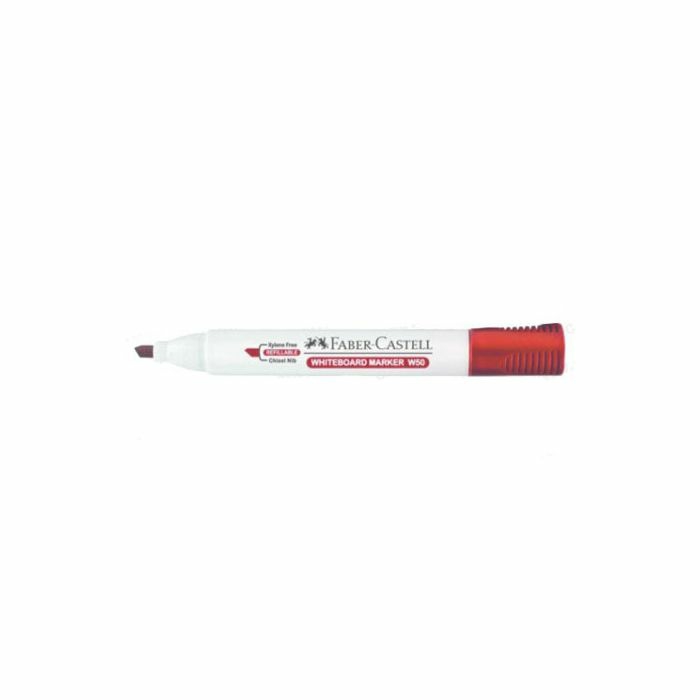 Faber Castell Whiteboard Marker, Chisel Tip, Red  |  Writing Instruments Writing Instruments Writing Instruments