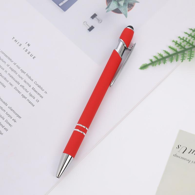 Factory Direct Sale Aluminum Ball-Point Pen Touch Felt Screen Tip Pen Touch Scarlet  |  Writing Instruments Writing Instruments Blue