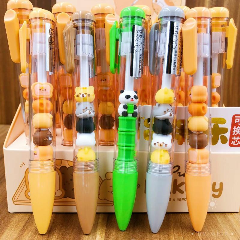 Factory Direct Supply Box Of Stationery Creativity Student Gifts Stationery Wholesale 0.5Mm Novelty Panda Design Gel Neutral Pen Multi Colors  |  Writing Instruments Writing Instruments Multi Colors