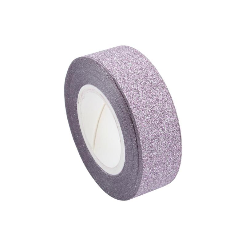 Fine 10M Glitter Washi Sticky Paper Masking Adhesive Tape Label Diy Craft Decor  |  Tapes & Adhesives Tapes & Adhesives Tapes & Adhesives