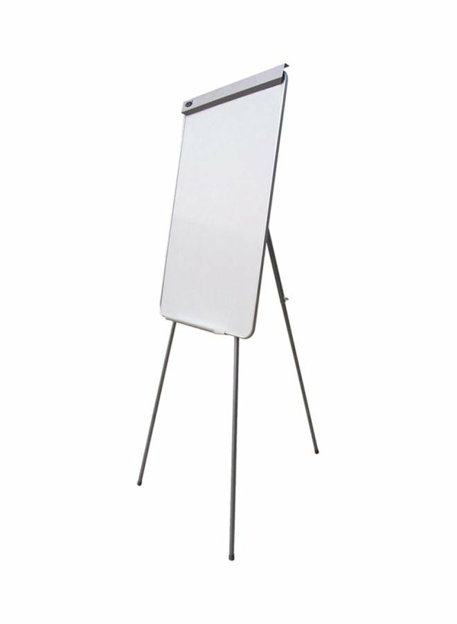 Flip Chart Tripod Stand White/Silver  |  Boards & Easels Boards & Easels Boards & Easels