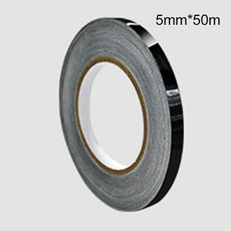 Gap Sealing Foil Tape Floor Seam Sticker  Waterproof Gap Sealing Foil Tape Diy Copper Foil Strip Home Decor 5Mm50M,Classic Black  |  Tapes & Adhesives Tapes & Adhesives Classic Black