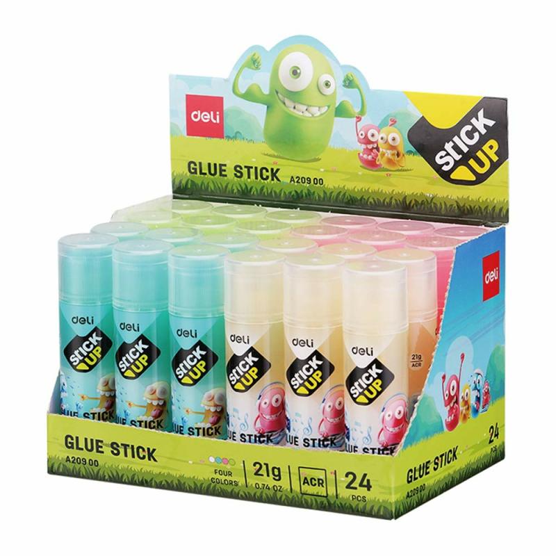 Gel Glue Stick 21 Gr Bumpees Design Multicolor  |  Tapes & Adhesives Tapes & Adhesives Tapes & Adhesives