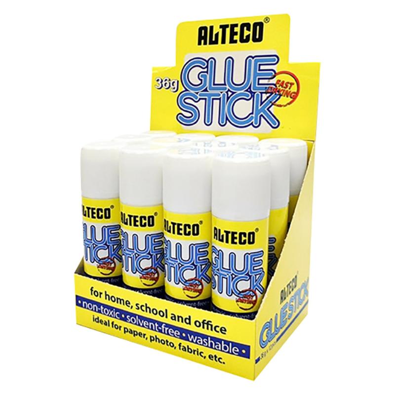 Glue Stick 36G ‭Altglue36Gx4‬ 4-Piece  |  Tapes & Adhesives Tapes & Adhesives Tapes & Adhesives