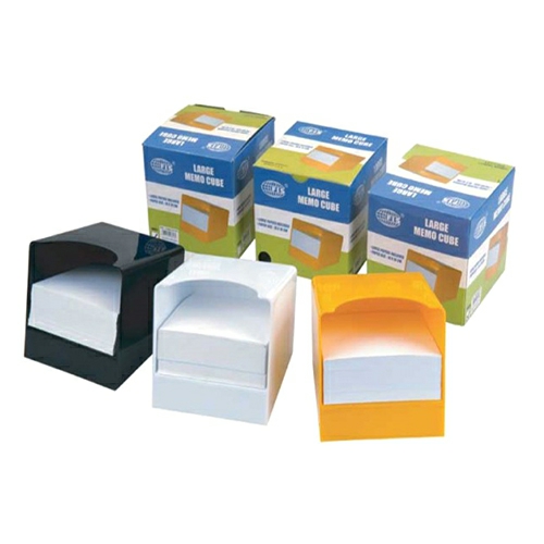 Glued Paper Memo Cube  |  Writing Material Writing Material Writing Material