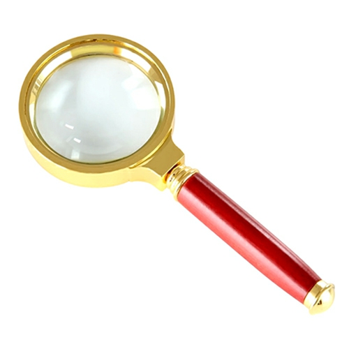 Golden Frame Magnifying Glass 50Mm  |  Writing Instruments Writing Instruments Writing Instruments