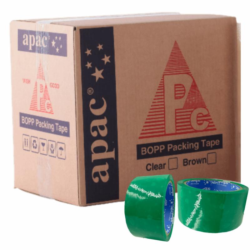 Green Heavy Duty Packing Tape 100 Yards X 48 Mm X 36 Rolls Per Carton Bopp Tape  |  Tapes & Adhesives Tapes & Adhesives Tapes & Adhesives