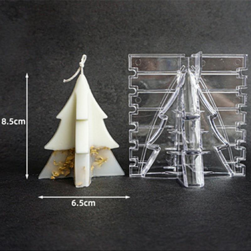 Hand-Made Diy Candle Stencil Transparent Acrylic Candle Making Wax Template Heat-Resistance 3D Candle Stencil Tree 6.58.5  |  Art & Crafts Art & Crafts Art & Crafts