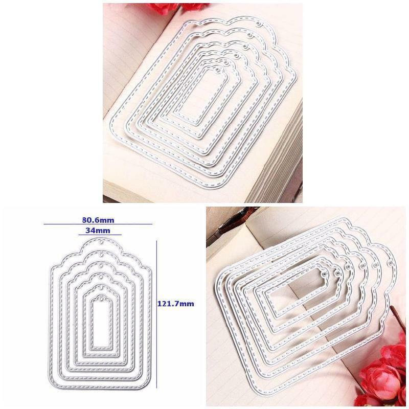 Hang Tag Metal Cutting Dies Stencil For Scrapbooking Embossing Photo Album Diy Craft Paper Card  |  Art & Crafts Art & Crafts Art & Crafts