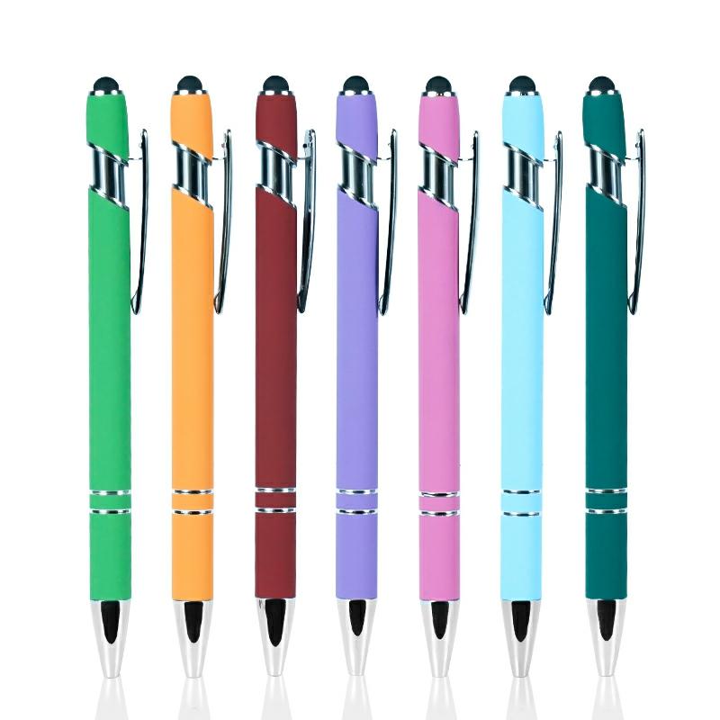 Heat Press Pen Heat Printing Transfer Sublimation Blank Custom Logo Luxury Plastic Stylus Metal Ballpoint Pen Custom Color  |  Writing Instruments Writing Instruments custom color