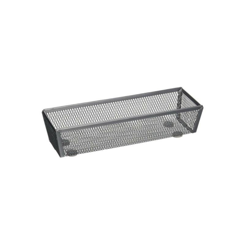 Honey Can Do Mesh Drawer Organizer Silver  |  Desk Supplies Desk Supplies Desk Supplies