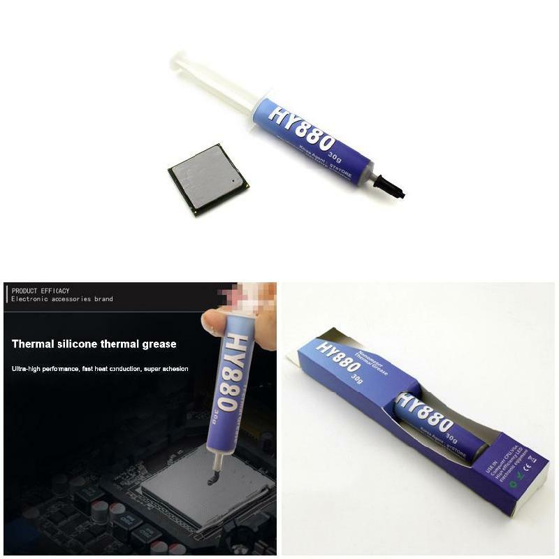 Hy880 30G Needle Tube Packing Super Carbon Nano Thermal Grease For Cpu Gpu Led  |  Files & Folders Files & Folders Files & Folders