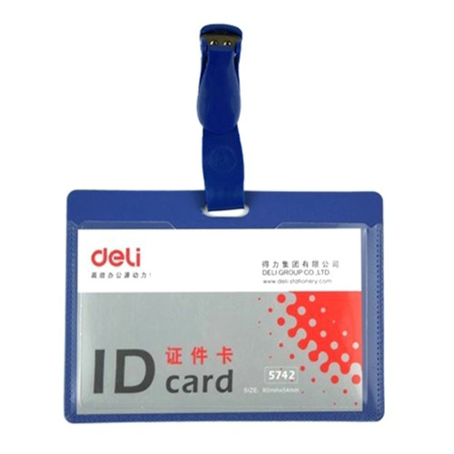 Id Card Holder Blue 100 X 68Mm 5742  |  Desk Supplies Desk Supplies Desk Supplies