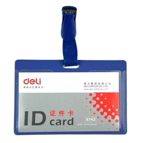 Id Card Holder Blue 90 X 54Mm 5742 50 Piece  |  Desk Supplies Desk Supplies Desk Supplies