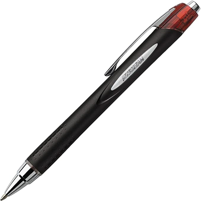 Jetstream Retractable 1.0Mm Red Pack Of 12  |  Writing Instruments Writing Instruments Writing Instruments