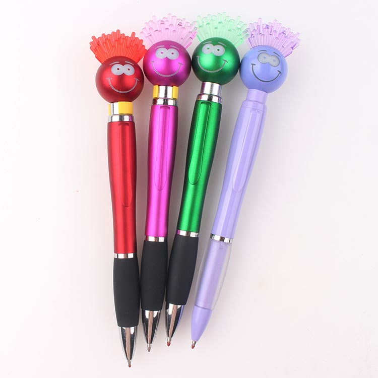 Korea Top Novelty Kawaii Cartoon New Neutral Pen With Led Engraved Logo School Supplies Stationery 1  |  Writing Instruments Writing Instruments Writing Instruments