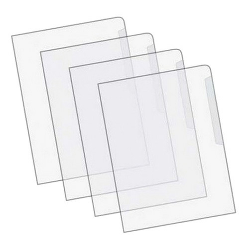 L-Weld Folder Glass Clear 2319 50-Piece  |  Files & Folders Files & Folders Files & Folders