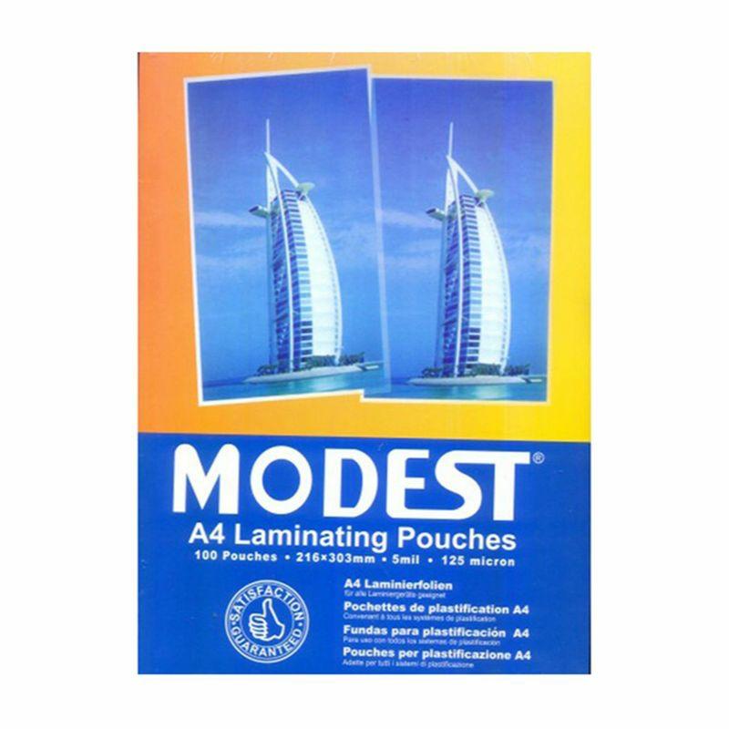 Laminating Pouch A4 Ms525 100 Pieces  |  Files & Folders Files & Folders Files & Folders