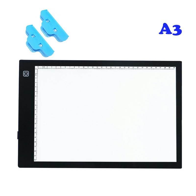 Led Drawing Board With Precise Scale Line Usb Rechargeable For Embroidery Animation Sketching A3 Board  |  Boards & Easels Boards & Easels A3 Board