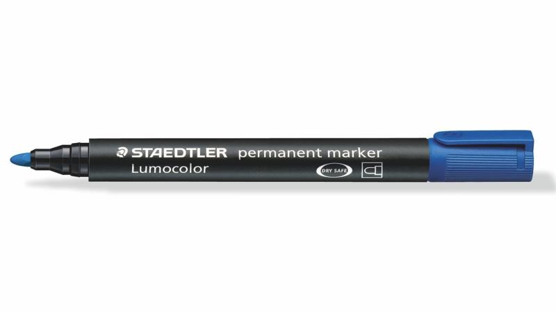 Lumocolor Bullet Tip Permanent Marker Blue Pack Of 10  |  Writing Instruments Writing Instruments Writing Instruments