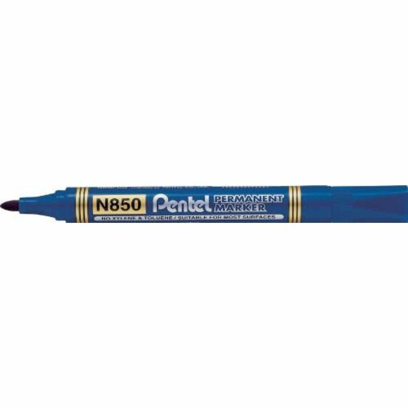 Marker Permanent Bullet Blue Pack Of 12  |  Writing Instruments Writing Instruments Writing Instruments