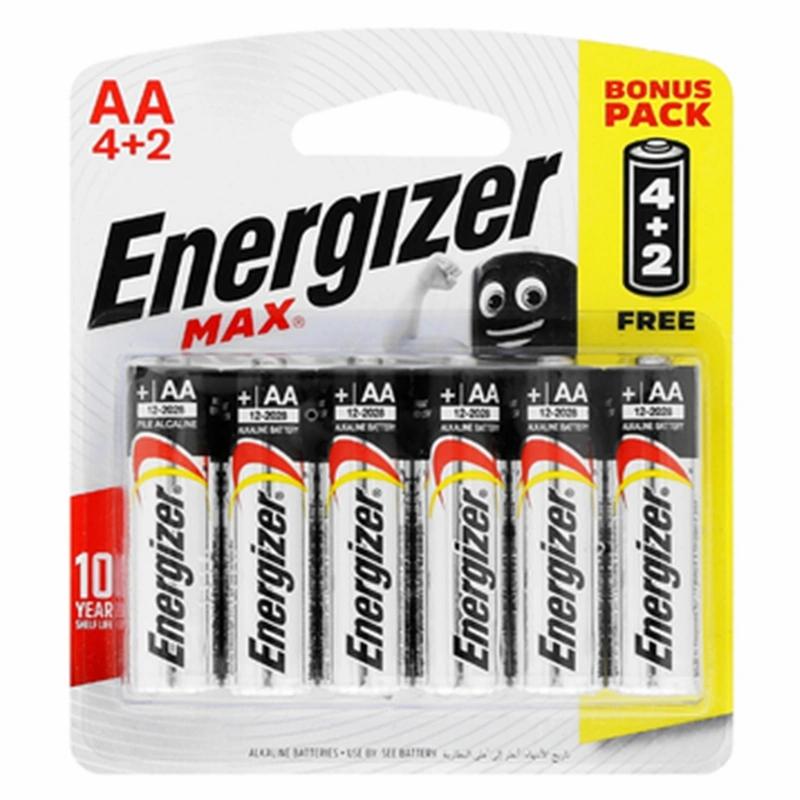 Max Battery Aa Pack Of 6  |  General Supplies General Supplies General Supplies