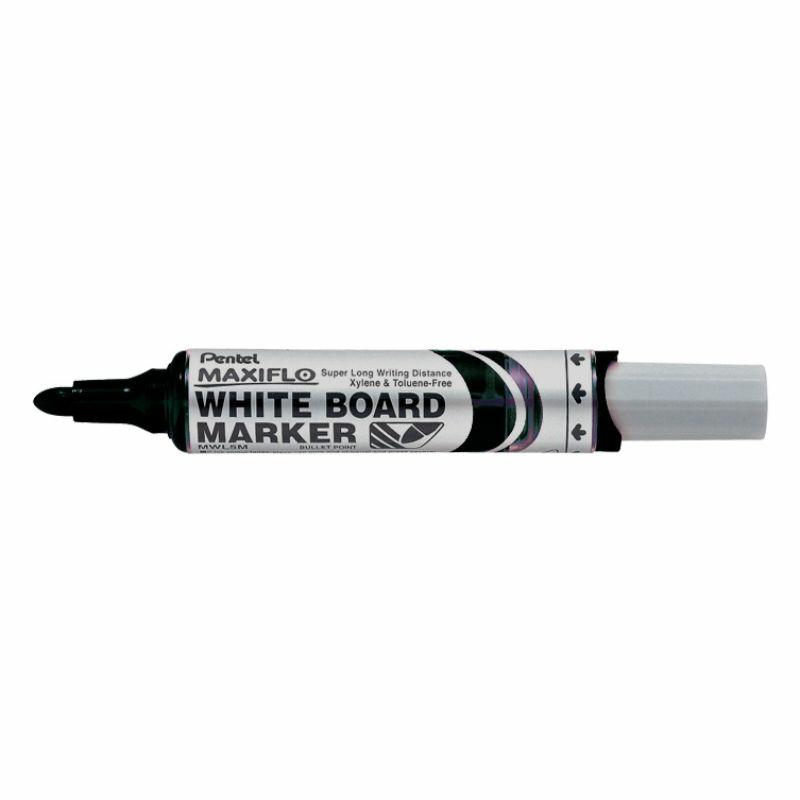 Maxiflo Whiteboard Marker Bullet Black Pack Of 12  |  Writing Instruments Writing Instruments Writing Instruments