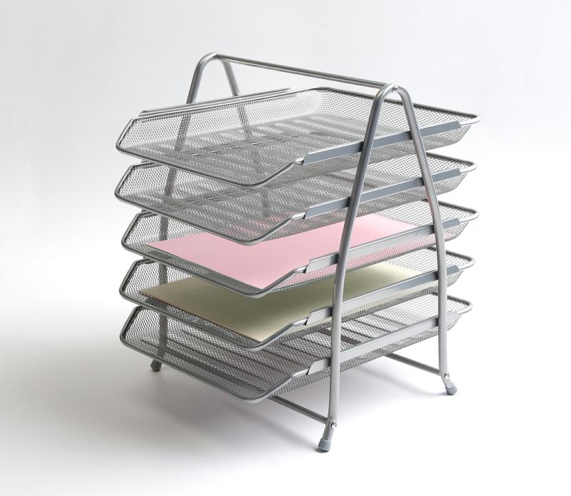 Mesh 5-Tier File Tray/Document Tray/Letter Tray  |  Files & Folders Files & Folders Files & Folders