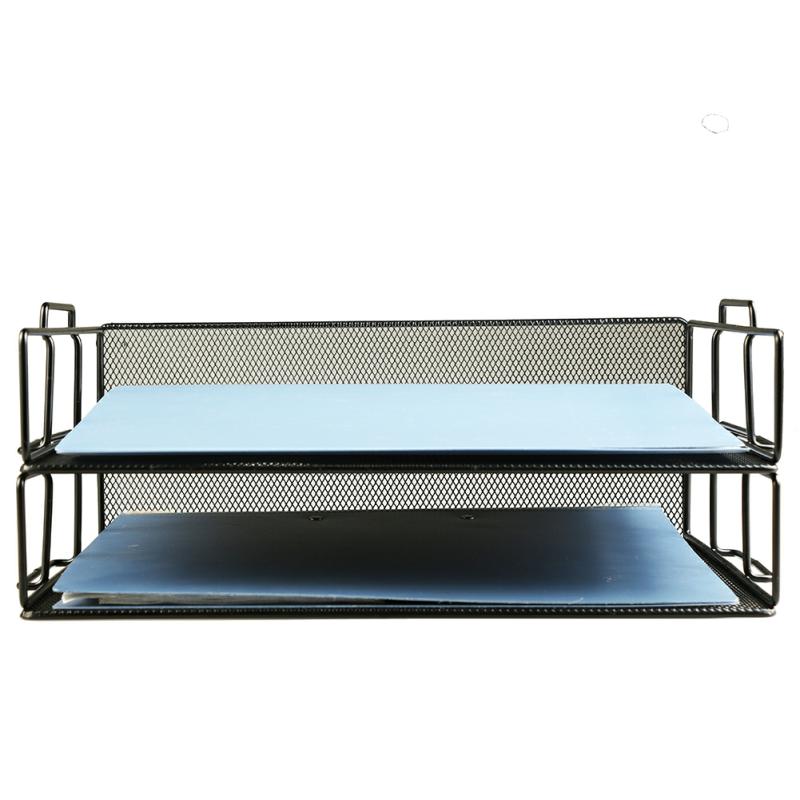 Metal Office Stackable Desk File Organizer Document Tray File Holder  |  Files & Folders Files & Folders Files & Folders