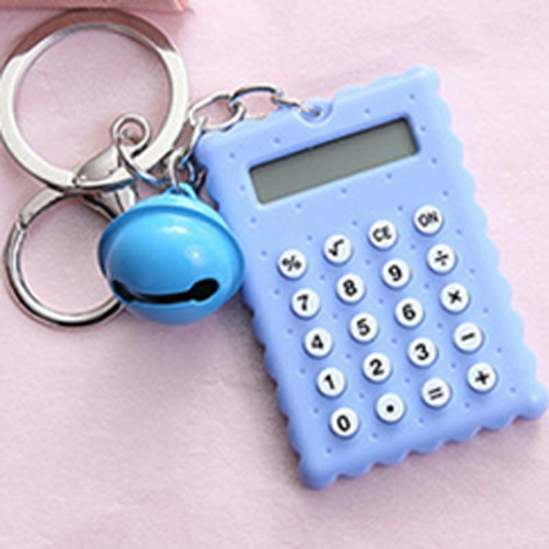 Mini Cartoon Calculator With 8 Digit Display Portable Handheld Calculator Creative Gifts For Boys Girls Blue,Bells  |  General Supplies General Supplies Bear Style