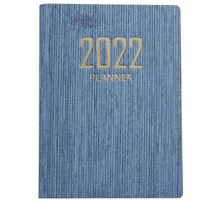 Mini Notebook 365 Days Portable Pocket Notepad Daily Weekly Agenda Planner Notebooks Stationery Office School Supplies The Cowboy Blue,A7  |  Writing Material Writing Material A7