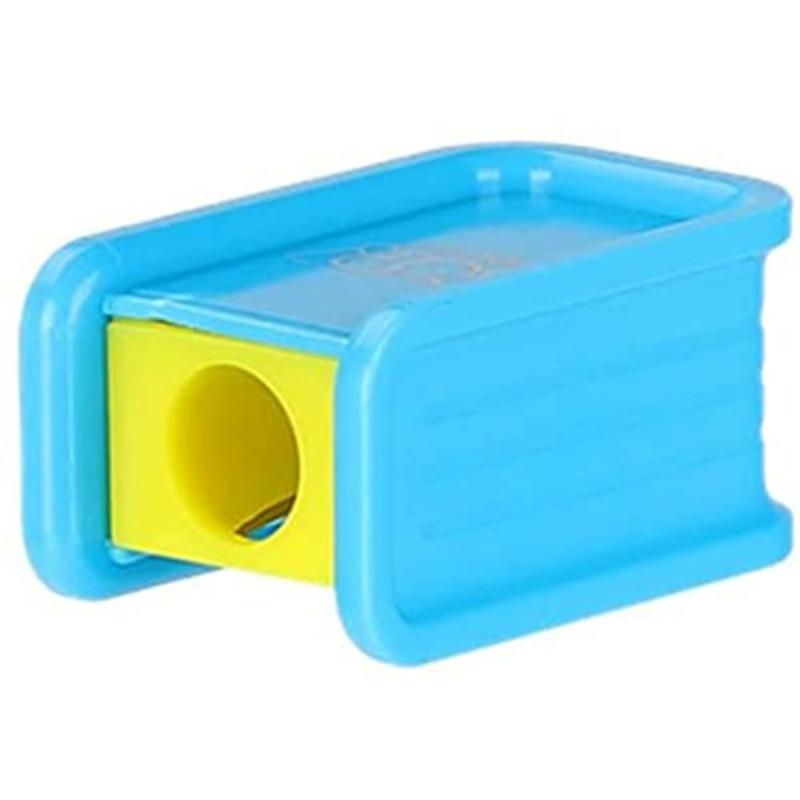 Mini Single Hole Pencil Sharpener Blue  |  Writing Instruments Writing Instruments Writing Instruments