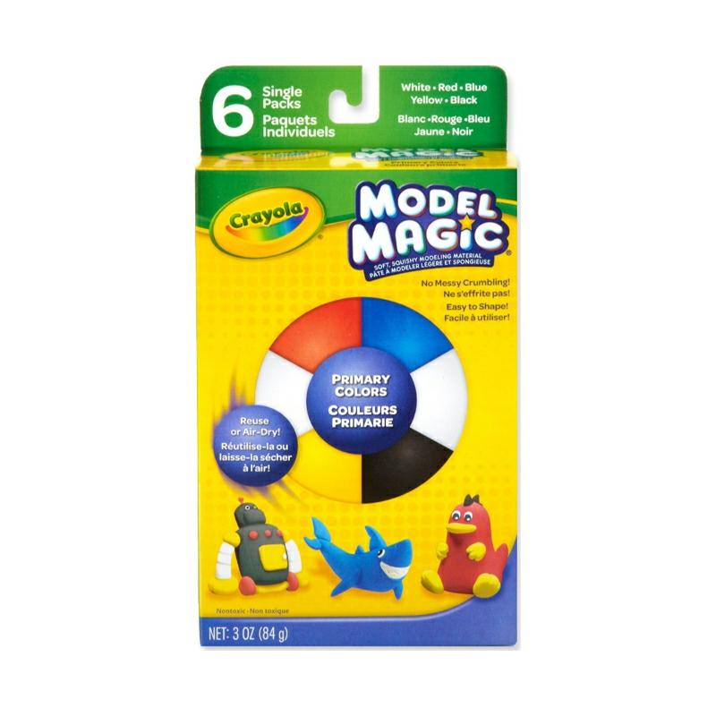 Model Magic 0.5-Oz. Primary Colors, 6 Count  |  Art & Crafts Art & Crafts Art & Crafts