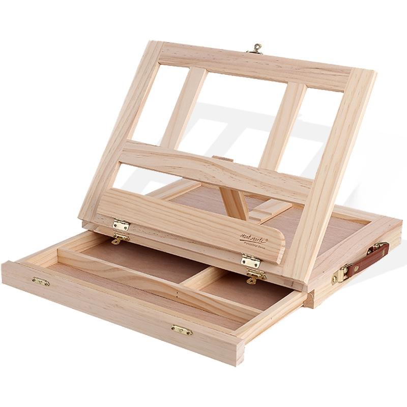 Monmate Desktop Desktop Easel Folding Multifunctional Wooden Oil Easel Box Art Sketch Sketch Easel Drawing Board  |  Boards & Easels Boards & Easels Boards & Easels