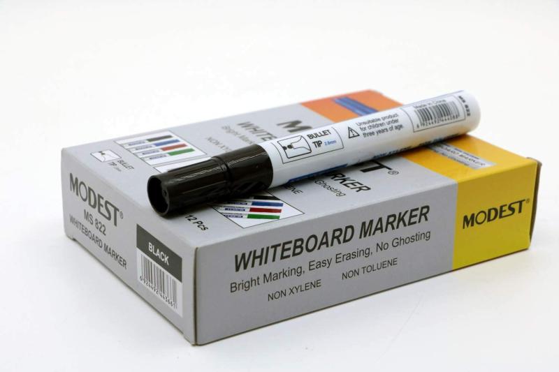 Ms 822 Bk Fine Point Whiteboard Marker, Black  |  Writing Instruments Writing Instruments Writing Instruments