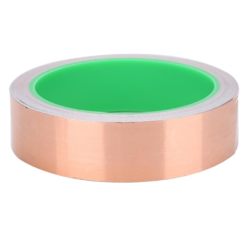 Multi Uses Adhesive Double Sided Conductive Copper Foil Tape For Emi Shielding(2.5Cm11M)  |  Tapes & Adhesives Tapes & Adhesives Tapes & Adhesives